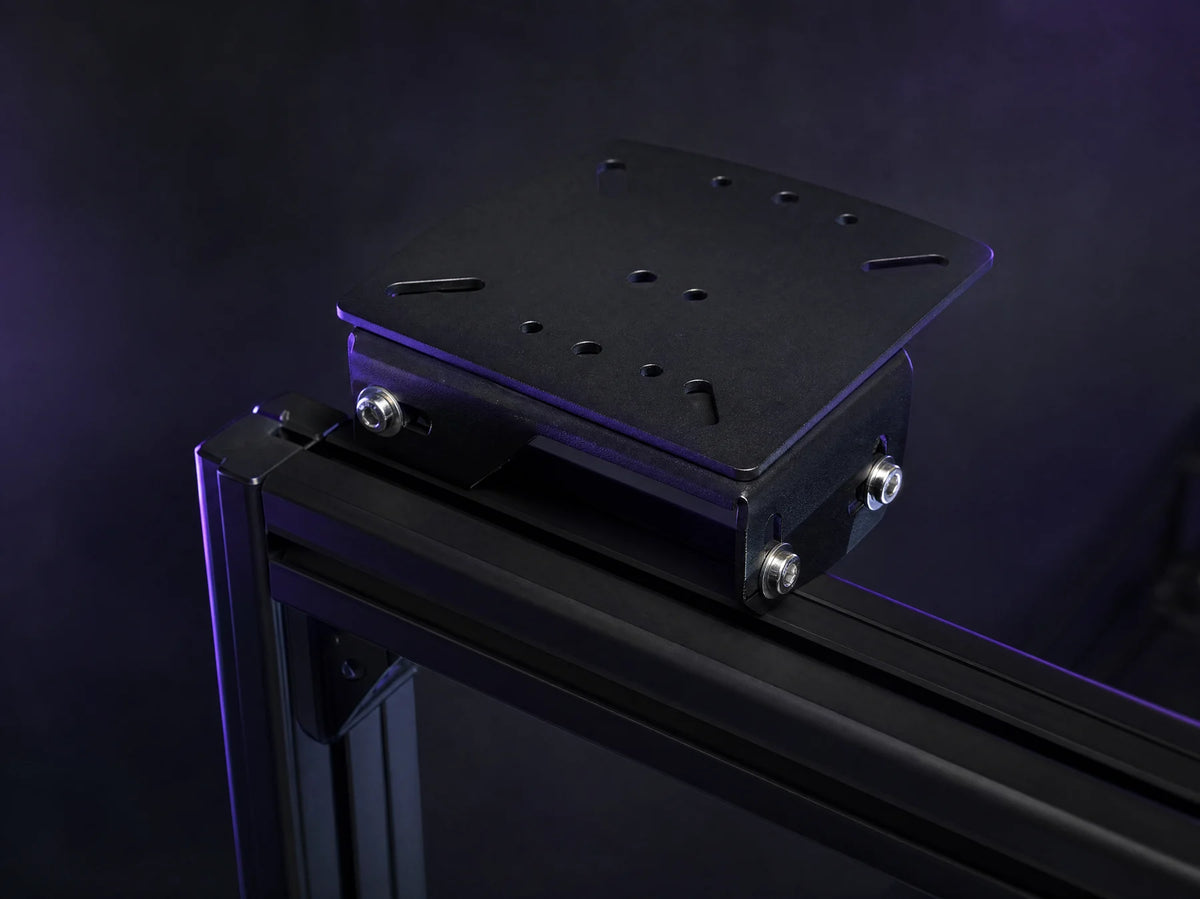 Wheel deck plate and clamps