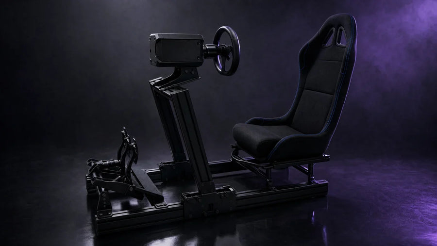 Fold-80 compact cockpit with bucket seat and wheelbase