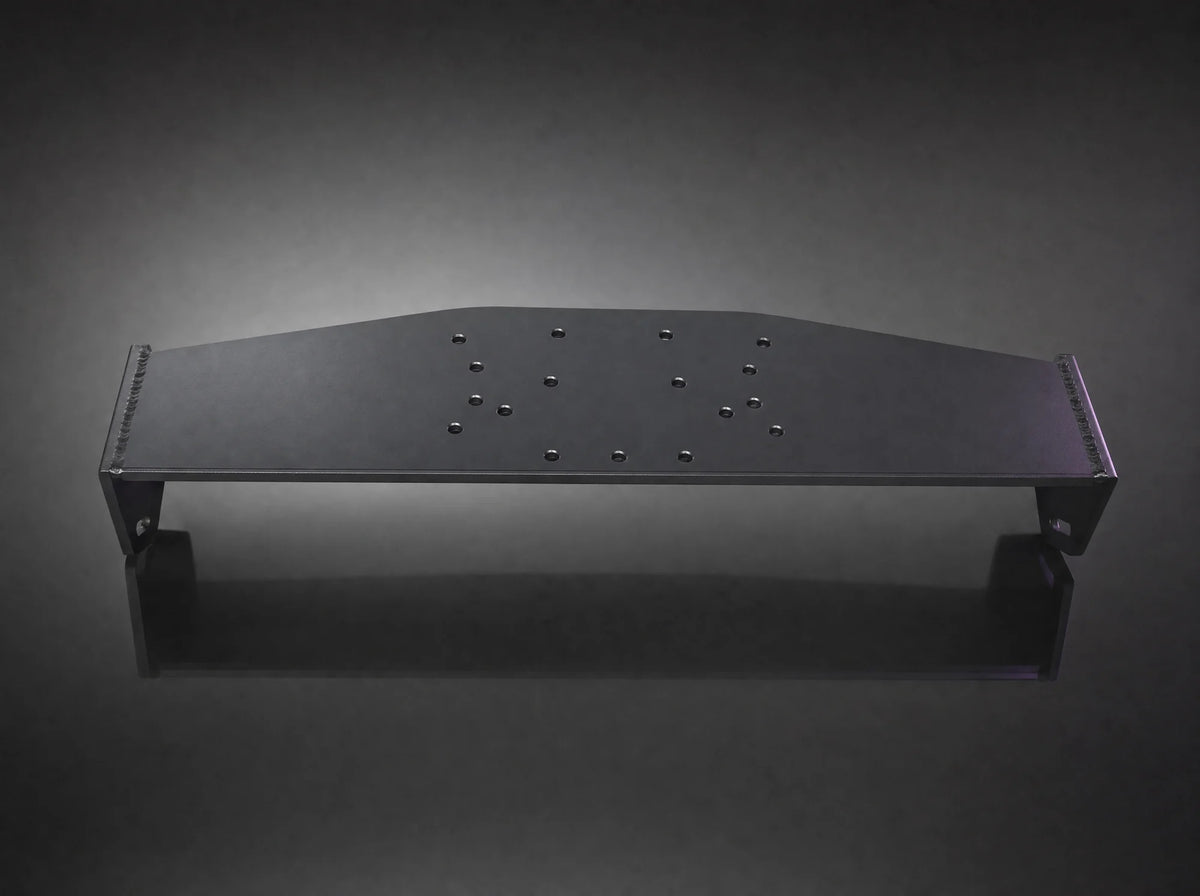 WD-1 black aluminum adjustable wheel deck