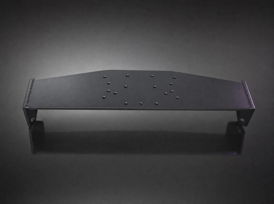 WD-1 black aluminum adjustable wheel deck