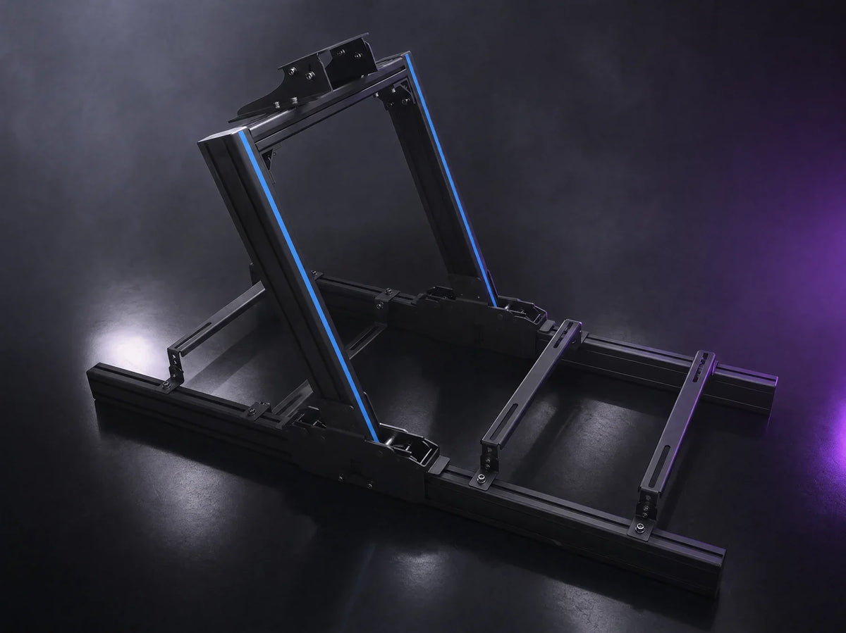 Fold-80 bare chassis with its angled upright and folding struts