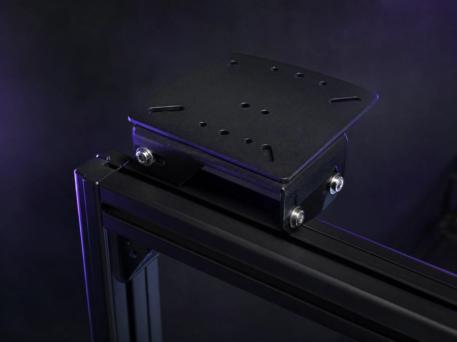 Wheel deck plate and clamps