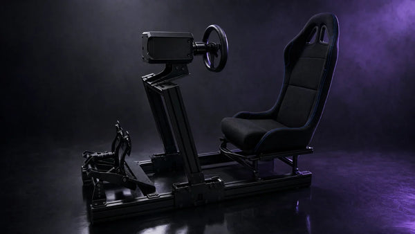 Fold-80 compact cockpit with bucket seat and wheelbase