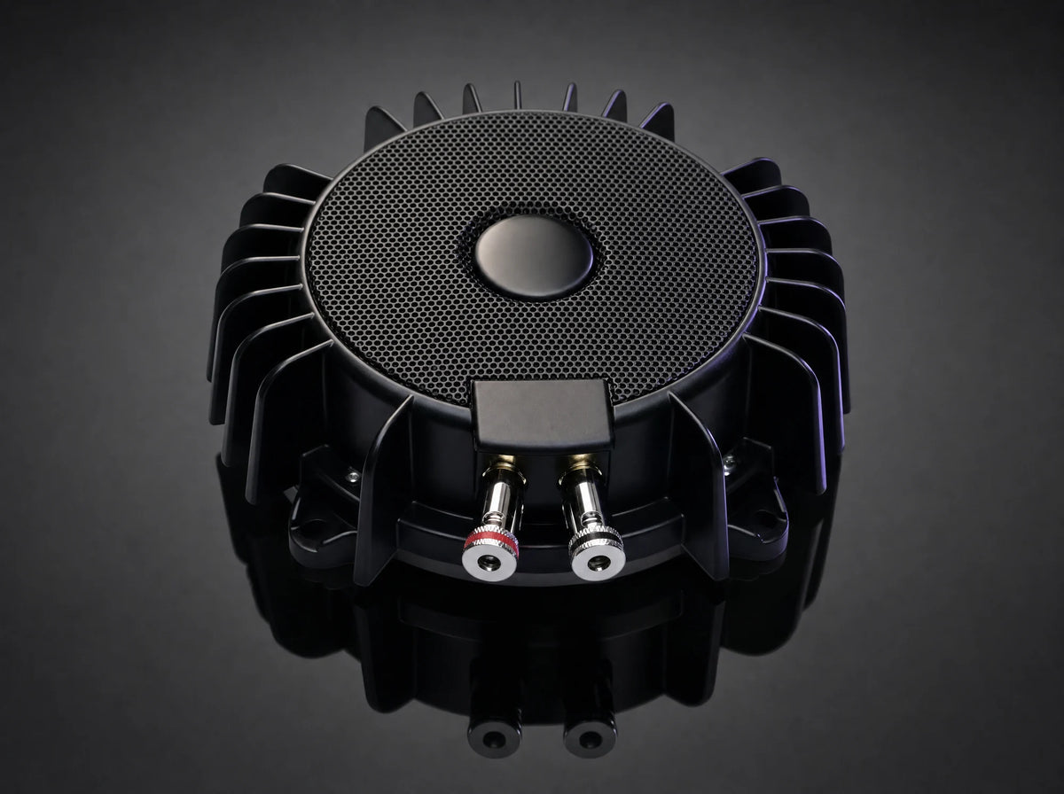 BS-1 round finned bass shaker