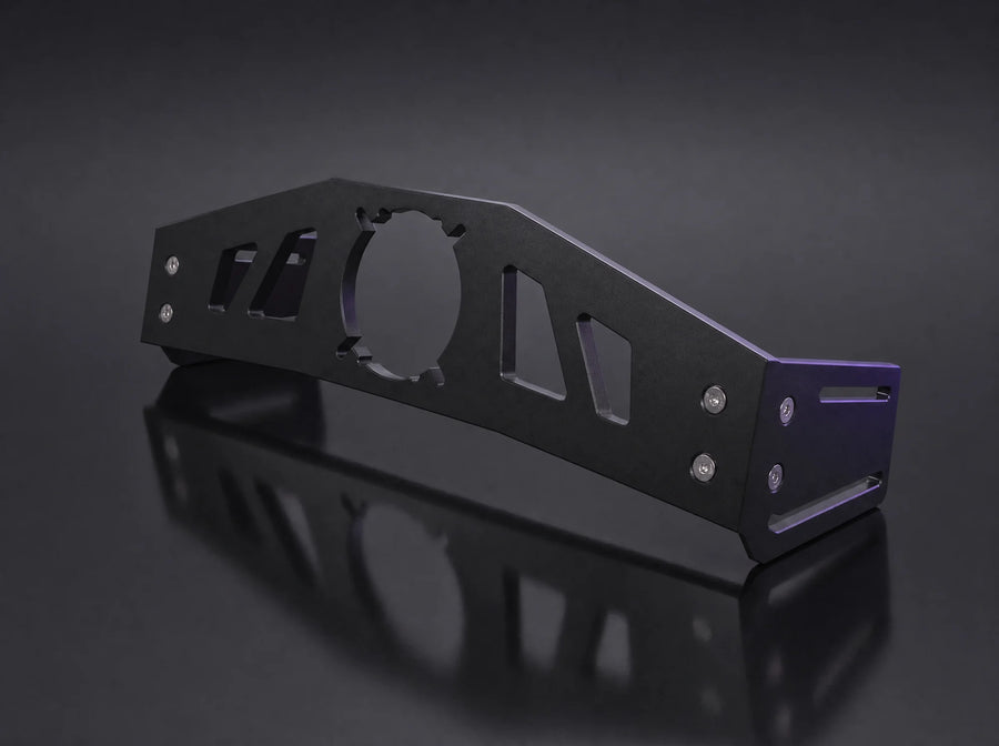 DD-6 black 6 mm aluminum direct drive bracket