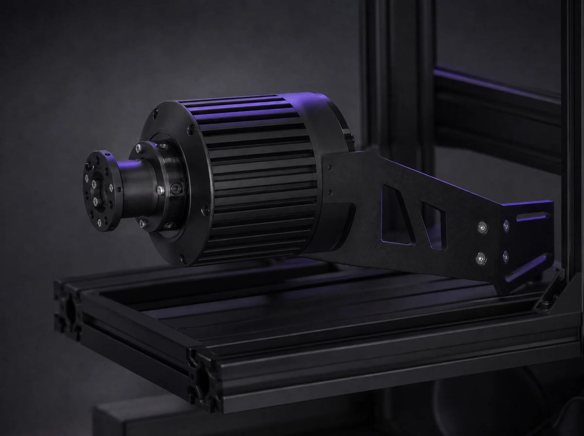 DD-6 bracket holding a direct drive base