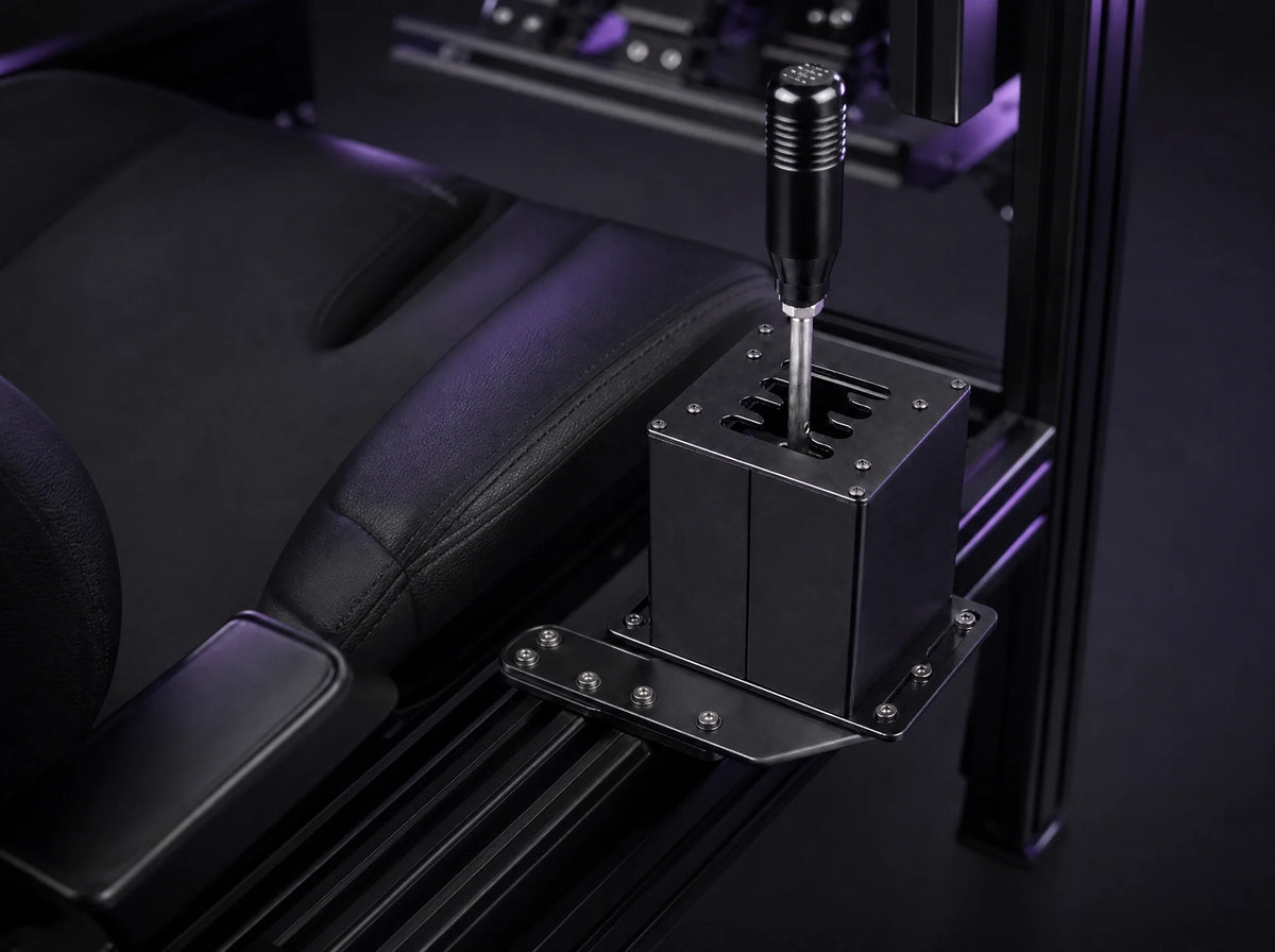 HS-7 shifter on a sim rig shifter plate
