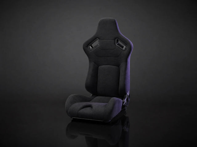 RS-2 reclining seat in black flannel